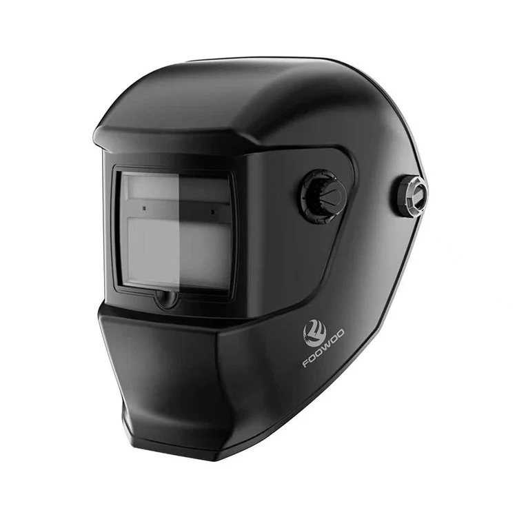 Casco per saldatura con scudo trasparente integrato e oscuramento automatico
