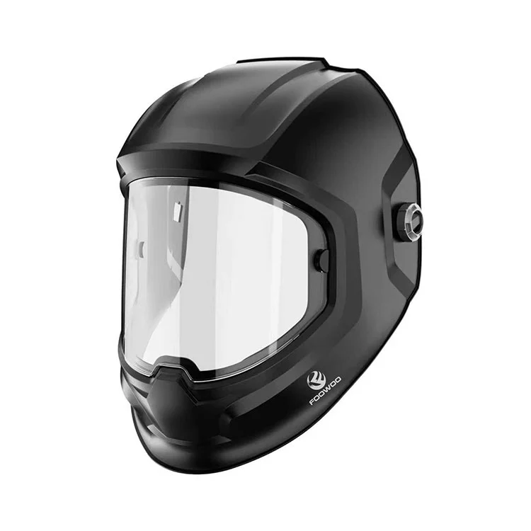 Casco per saldatura auto oscurante di colore rosso